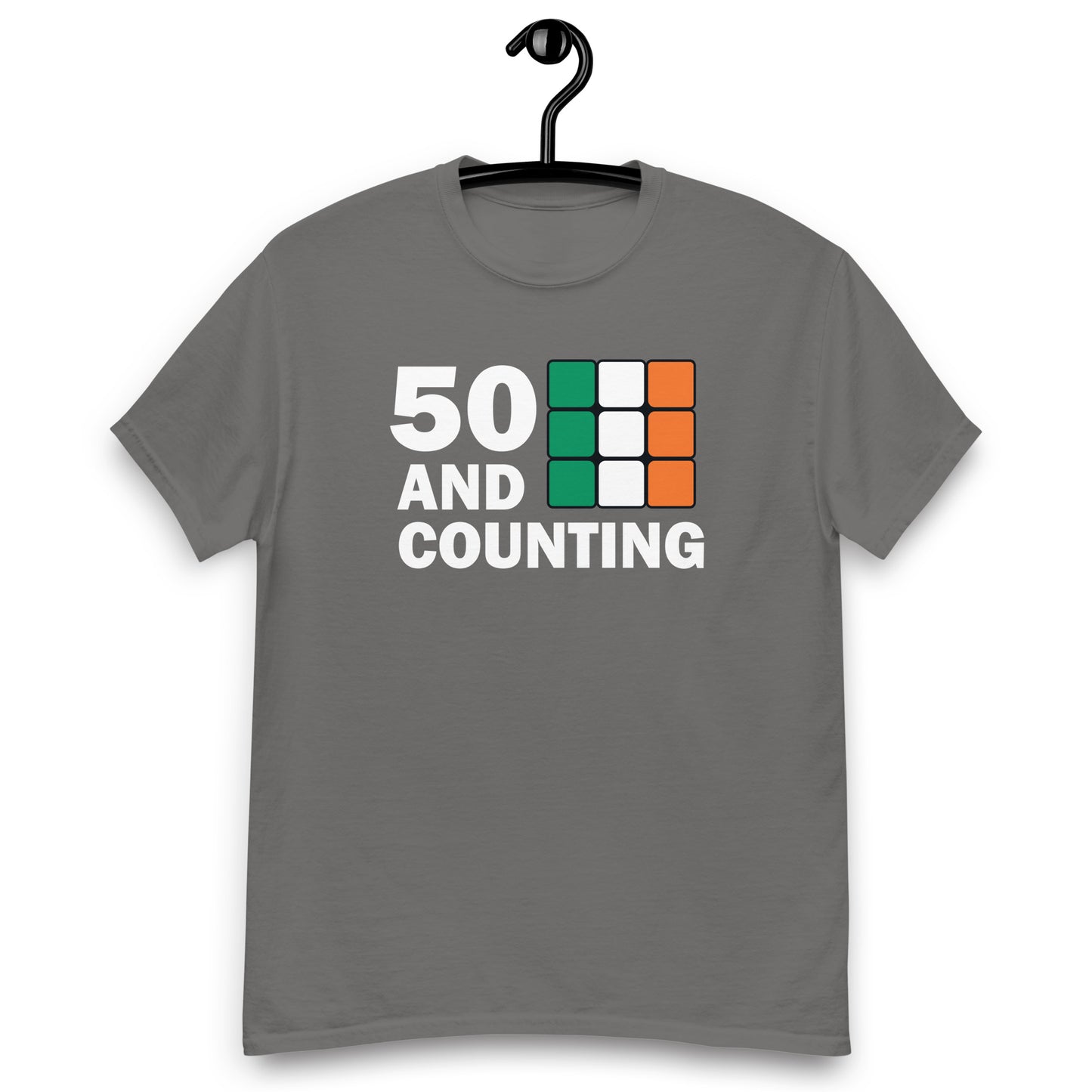 Comp Logo TShirt (Dark) | 50 and Counting