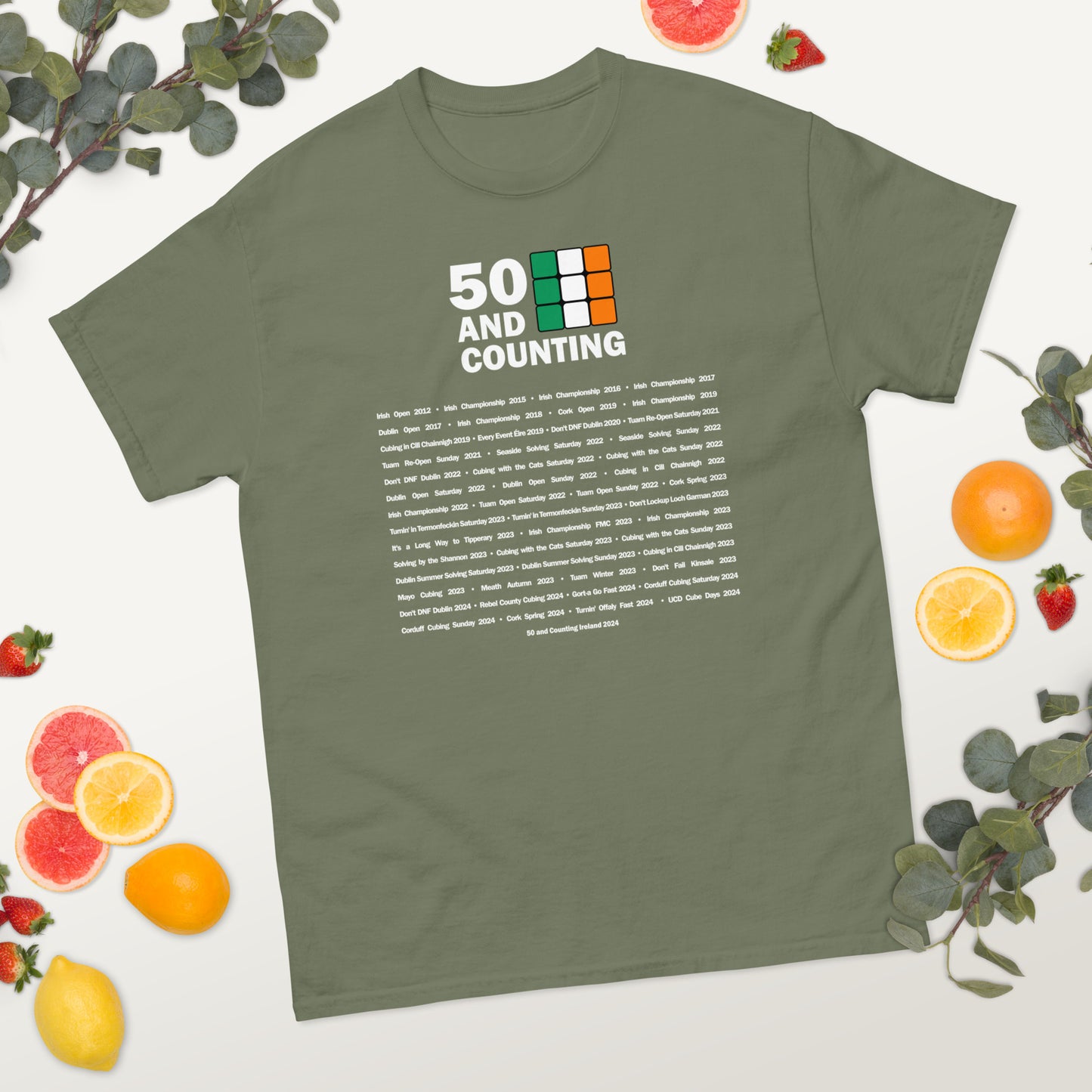 50 Comps TShirt (Dark) | 50 and Counting