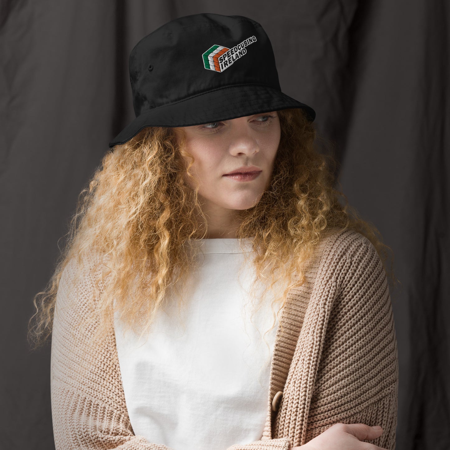 Embroidered Bucket Hat | Speedcubing Ireland